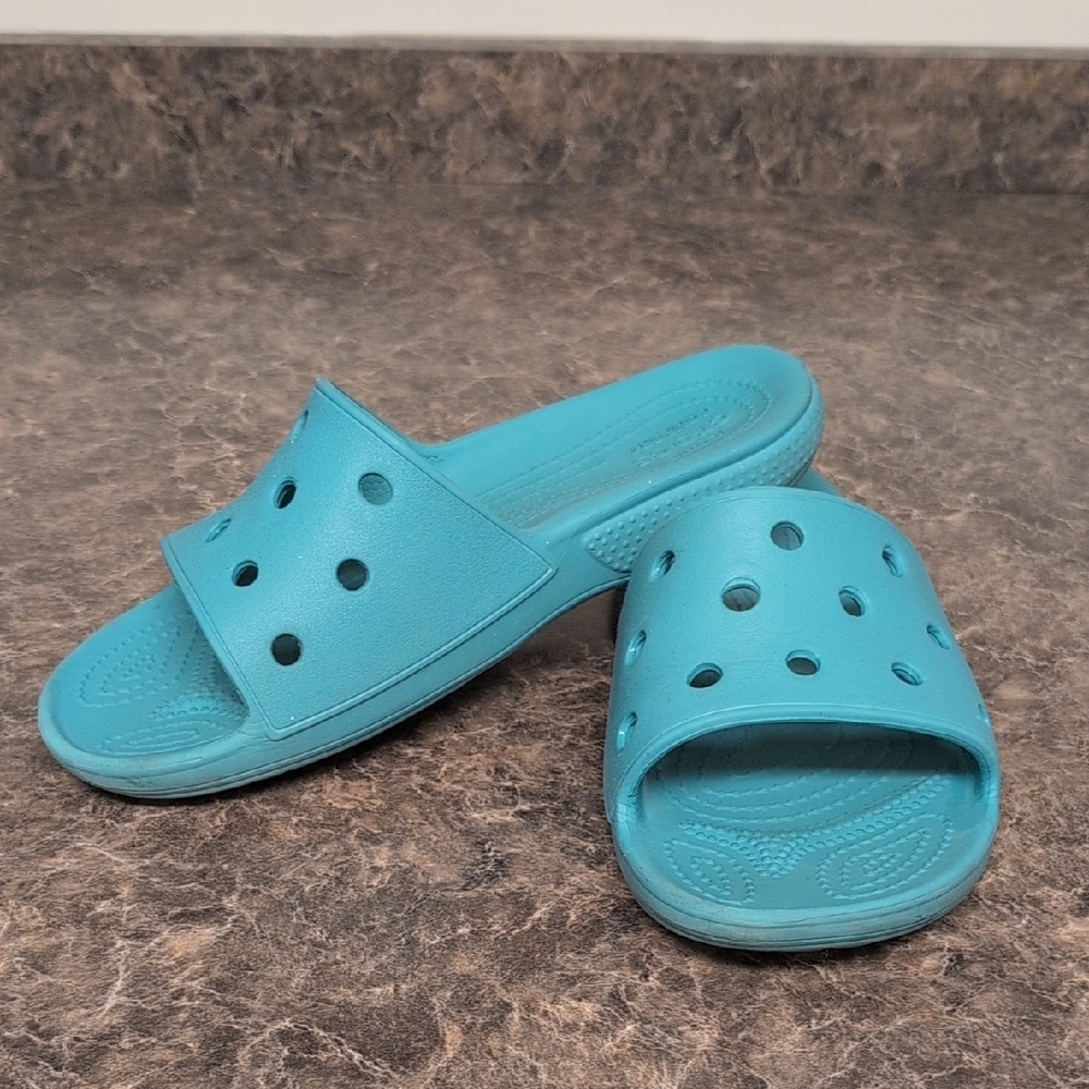 CROCS Aqua Comfort Slides M5 W7